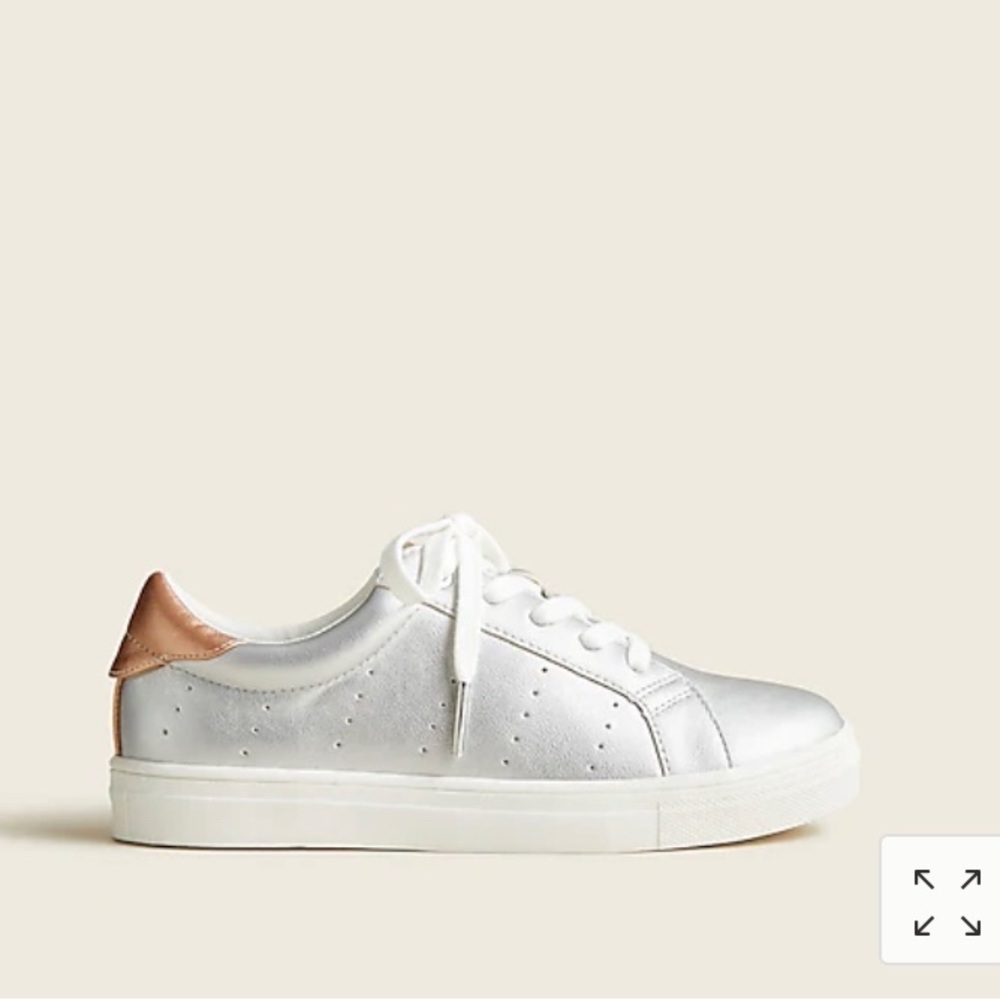 J. Crew Girl’s Saturday Metallic Sneaker